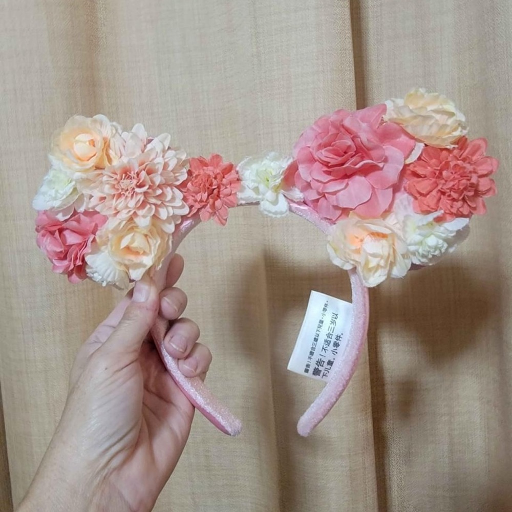 Disney floral ears